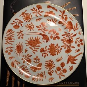 Mottahedeh Sacred Bird & Butterfly Dessert & Salad Plate Historic Charleston